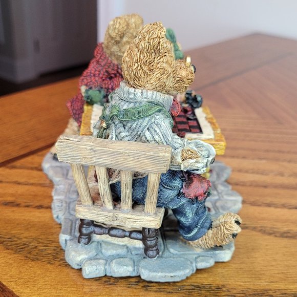 Boyds Bears Resin #2281 Grenville with Matt & Bailey "Sunday Afternoon" - Picture 4 of 6